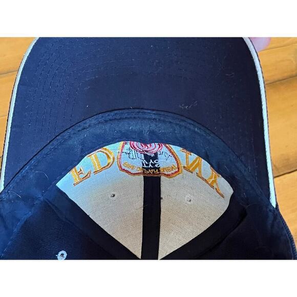 FDNY BASEBALL HAT BALL CAP NAVY YELLOW FIRE DEPARTMENT NEW YORK BADGE MENS - Picture 6 of 7